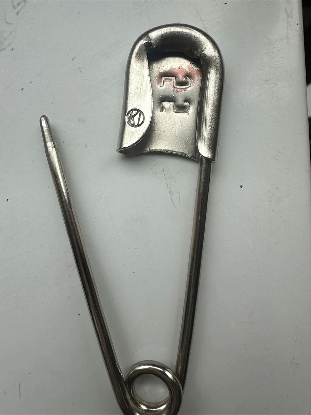 Vintage K1 Large Laundry Safety Pin with the #55